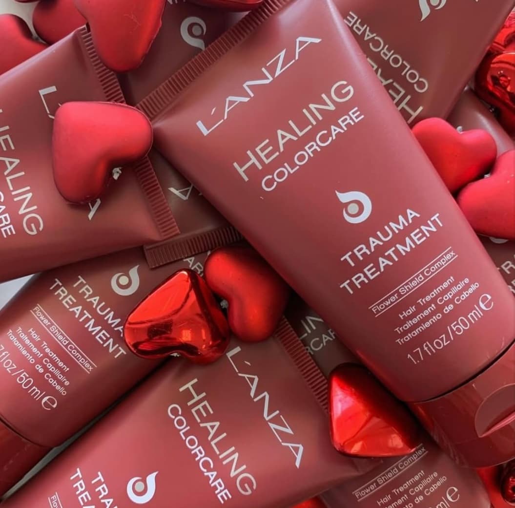 Ліпідна маска для пошкодженого та фарбованого волосся LʼANZA Healing ColorCare Trauma Treatment, 50 ml - 3